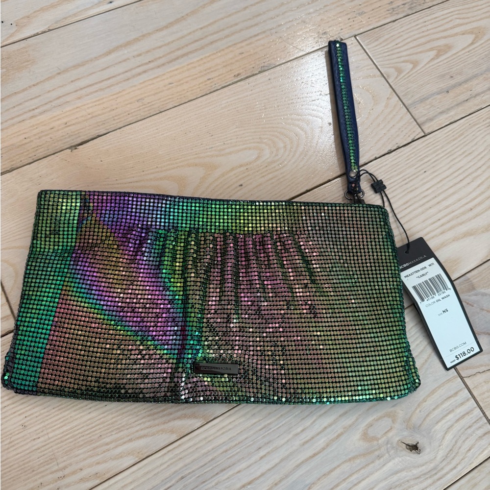 Iridescent Clutch Bag